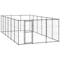 Hondenkennel 21,78 m² staal - thumbnail