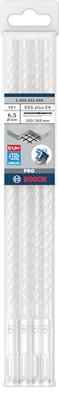 Bosch Accessories 2608833896 2608833896 Wolfraamcarbide Hamerboor 6.5 mm SDS-Plus 10 stuk(s)