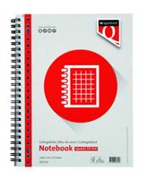 Collegeblok quantore a4 ruit 10mm 23-gaats 200pg | 5 stuks - thumbnail