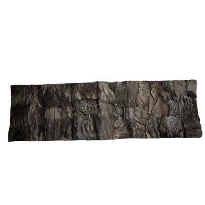 Decoratie palmblad bakla zwart 200 x 60 cm | 6 stuks