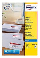 Etiket Avery J8161-40 63.5x46.6m wit 720 etiketten - thumbnail