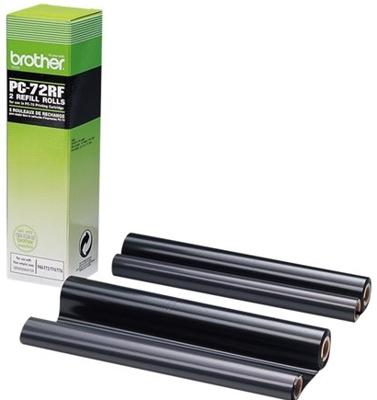 Brother Thermo-transferrol voor fax Origineel 144 bladzijden Zwart 2 stuk(s) PC-72RF PC72RF