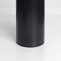 Brabantia Wasbox - 60 liter - kurkendeksel - uitneembare waszak - mat zwart 120022 - thumbnail