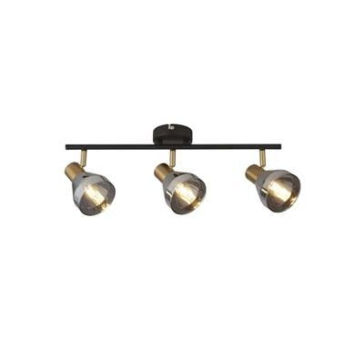 Searchlight PlafondlampWestminster met smoke glas 3-lichts - 23801-3SM