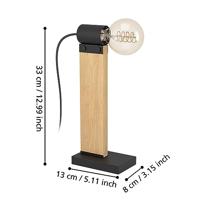 Eglo Houten tafellampBailrigg - 43904 - thumbnail