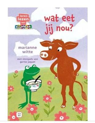 Kluitman Boek AVI M3 Wat Eet Jij Nou?