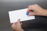 MAUL magneet Solid, 24 mm, trekkracht 600 gr, doos van 10 stuks, blauw - thumbnail