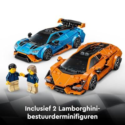 LEGO speed champions 77238 lamborghini revuelto en huracan sto - thumbnail
