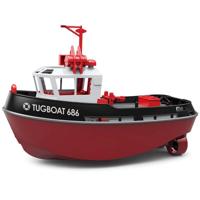 Heng Long 1/72 Tug Boat 686 RTR - Zwart - thumbnail