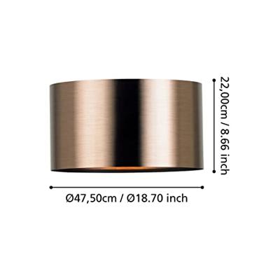 Stars of Light Koperen plafondlampSaganto Ø 48cm - 390114