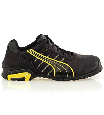 Puma Veiligheidsschoen | maat 41 zwart/geel | S3 SRC EN ISO 20345 | nubuckleer | 1 stuk - 64.271.0-41 64.271.0-41 - thumbnail