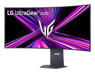 LG Ultragear™ 45GX950A-B 45 inch gaming pc-monitor - OLED-paneel resolutie 5K2K WUHD (5120 x 2160), 0,03ms 165Hz, DisplayHDR™400 True Black, DCI-P3 98,5% (CIE1976), FreeSync Premium Pro, G-Sync