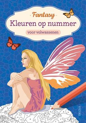 Deltas kleuren op nummer - fantasy Deltas kleuren op nummer - fantasy