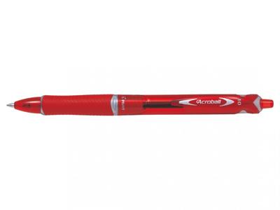 Pilot Acroball Begreen balpen, medium punt, 0,3 mm, rood
