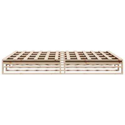 Bedframe zonder matras massief grenenhout 200x200 cm Bedframe zonder matras massief grenenhout 200x200 cm