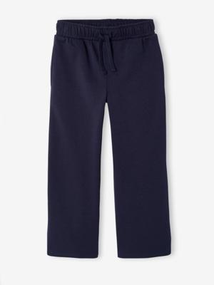 Wijde joggingbroek voor jongens marineblauw Wijde joggingbroek voor jongens marineblauw
