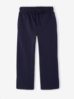 Wijde joggingbroek voor jongens marineblauw - thumbnail
