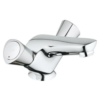 GROHE Costa S wastafelkraan met waste inclusief gegoten uitloop chroom 21255001