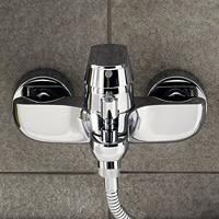 GROHE Eurosmart Cosmopolitan badkraan E met omstel en koppelingen chroom 32831000 - thumbnail