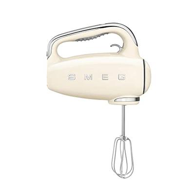 Smeg HMF01CREU jaren '50 handmixer, crème