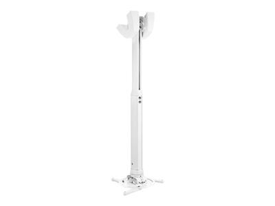Vogels PPC 1555 Plafondbeugel voor beamer Kantelbaar, Draaibaar, In hoogte verstelbaar Afstand vloer-plafond (max.): 85 cm Wit