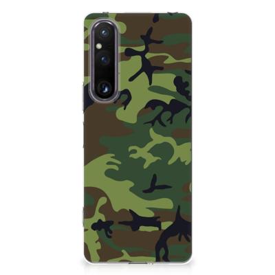 Sony Xperia 1 V | TPU bumper | Army Dark Sony Xperia 1 V | TPU bumper | Army Dark