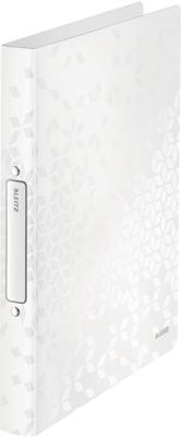 Ringband leitz wow a4 2-rings o-mech 25mm pp wit