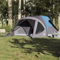 VidaXL Tunneltent 6-persoons waterdicht blauw - thumbnail