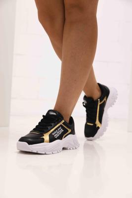 Versace Jeans Couture Fondo Hiker Sneakers Dames Zwart - Maat 38 - Kleur: Zwart | Soccerfanshop