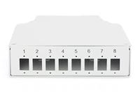 Digitus DN-96891 DIN-railadapter 8 poorten Zonder connectoren - thumbnail