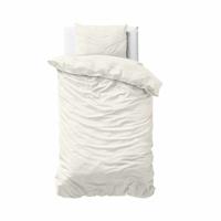 Primaviera Deluxe - Uni Satijn Dekbedovertrek Katoen-Satijn - Crème - 140 x 220 - thumbnail