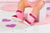 BABY born sneakers - 43 cm - roze - thumbnail