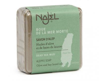 Najel Aleppo Aleppo zeep scrub dode zee klei 100 Gram Najel Aleppo Aleppo zeep scrub dode zee klei 100 Gram