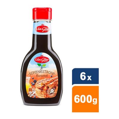 Van Gilse - Karamel schenkstroop - 6x 600g