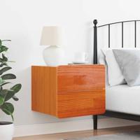 Nachtkastje Wasbruin 39 x 34 x 33 cm Massief grenenhout - thumbnail