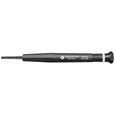 Bernstein Tools for Electronics 4-380-20 Platte schroevendraaier Kopbreedte: 2.0 mm Koplengte: 17 mm Bernstein Tools for Electronics 4-380-20 Platte schroevendraaier Kopbreedte: 2.0 mm Koplengte: 17 mm