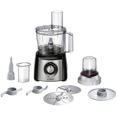 Bosch mcm3401m keukenmachine 800w zwart/rvs
