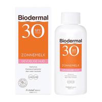 Biodermal Zonnemelk gevoelige huid SPF30 200 Milliliter - thumbnail