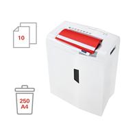 HSM shredstar X10 Papierversnipperaar 10 vellen Cross cut 4.5 x 30 mm P-4 20 l Ook geschikt voor CDs, DVDs, Nietjes, Paperclips, Creditcards - thumbnail