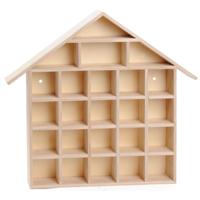 Playwood Houten letterbak huis - thumbnail