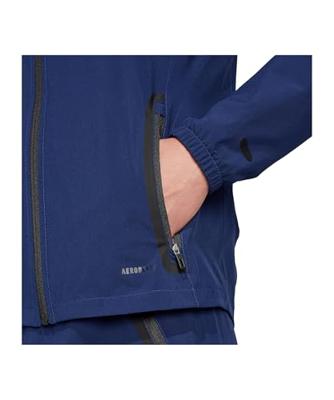 adidas Tiro 25 Vis Tech Competition Hooded Trainingsjack Donkerblauw Zwart