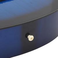 VidaXL Gitaar klassiek beginner 4/4 39" lindenhout blauw - thumbnail