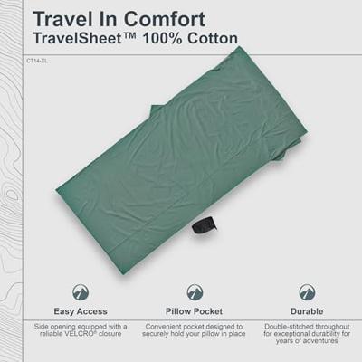 Cocoon Travel Sheet XL Cotton Lakenzak Cactus Blue