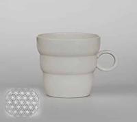 Mok Shinno met Bloem des Levens Zilvergrijs - thumbnail