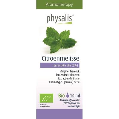 Physalis Citroenmelisse 5% bio 10 Milliliter