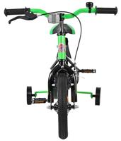 Volare Strike kinderfiets - 12 inch - zwart/groen - thumbnail