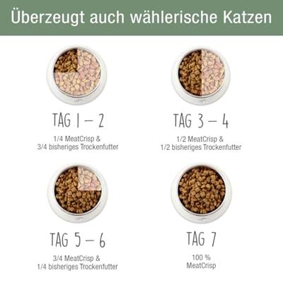 PLATINUM - Kattenvoer MeatCrisp Sterilised Fish uit de versvleesdroger - 1,5 kg kattenvoer met 82% vers vlees - droogvoer voor katten - Crispy Biss - gereduceerd caloriegehalte