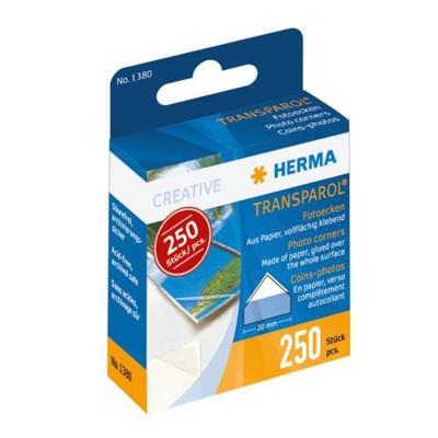 Herma Fotohoeken zelfklevend 250 stuks