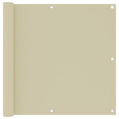 Balkonscherm 90x300 cm oxford stof crme