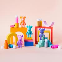 Spectron Pour palz mini paint bear sleutelhanger - thumbnail